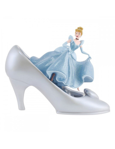 Figura decorativa enesco disney 100 cenicienta con zapato