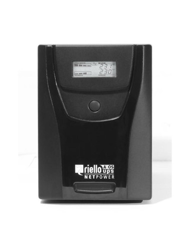 Sai riello netpower 1500 usb & serie display 6 iec interactivo