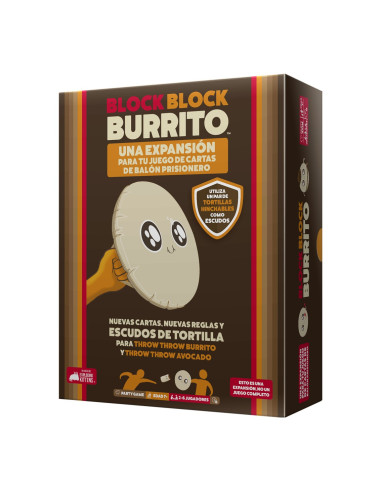 Juego de mesa block block burrito edad recomendada 7 años