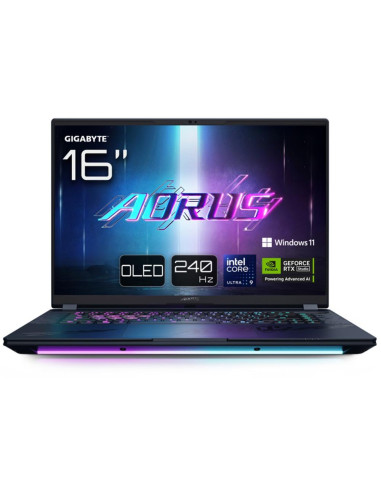 Portatil gigabyte aorus master 16 u9 - 275hx 32gb ssd 1tb 16 pulgadas