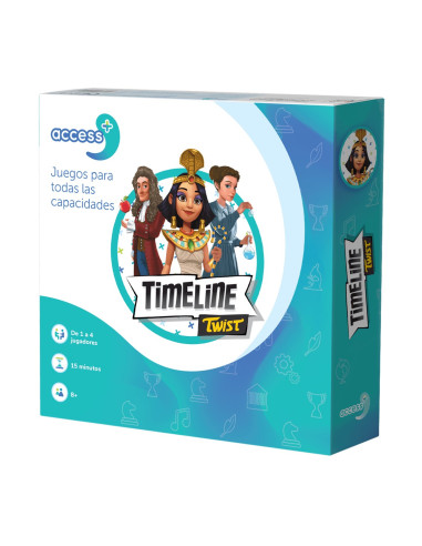 Juego de mesa timeline access+ edad recomendada 8 años