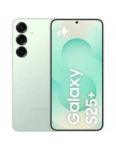 Telefono movil smartphone samsung galaxy s25+ 12gb -  256gb -  6.7 pulgadas -  menta