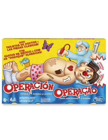 Juego hasbro classic operation