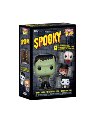 Funko calendar spooky universal studios 13 - day countdown