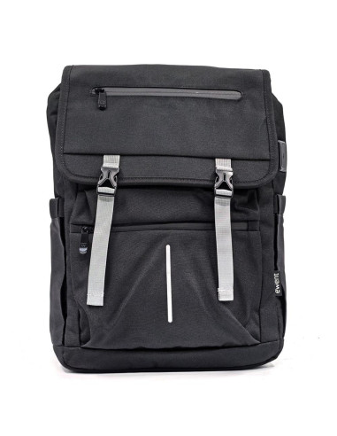 Mochila unisex ewent vintage para portatil 16.1 pulgadas negra