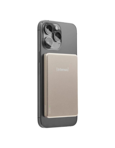 Powerbank intenso mw10000 magsafe champan magnetico