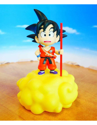 Lampara teknofun madcow entertainment dragon ball goku en la nube fig 16 cm