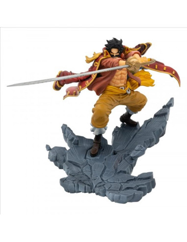 Figura banpresto one piece manhood gold d roger special ver. 9cm