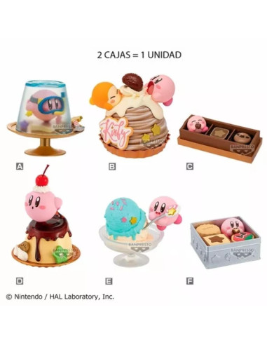 Figura banpresto kirby paldoce collection vol.3 unidad aleatoria