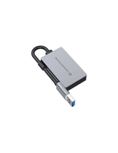 Adaptador usb 3.0 a hdmi conceptronic 16cm -  macho - hembra