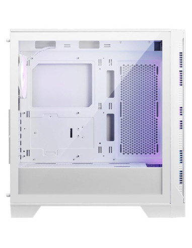 Caja ordenador gaming msi mag forge 320r airflow rgb matx cristal templado blanco