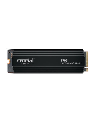 Disco duro interno solido ssd crucial t705 1tb m.2 nvme