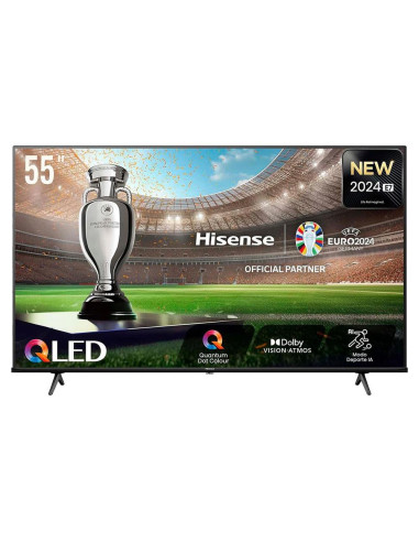 Tv hisense 55pulgadas qled 4k uhd -  55e7nq -  smart tv