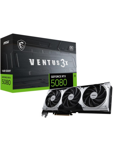 Tarjeta grafica msi rtx 5080 ventus 3x 16gb oc plus