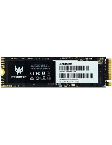 Disco duro interno ssd acer predator gm3500 2tb m.2 pcie