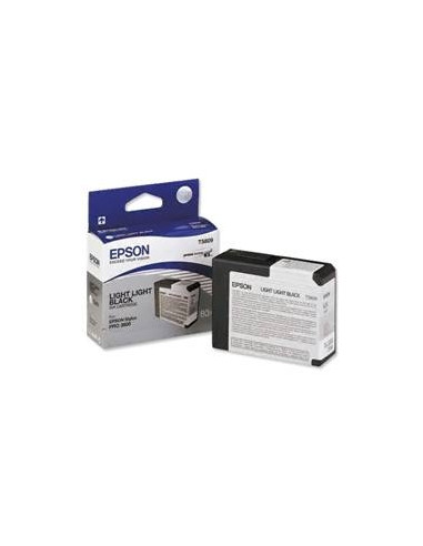 Cartucho tinta epson t5809 gris claro stylus pro 3800 - 3880