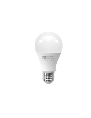 Bombilla led silver electronic eco estandar  15w83w -  e27 -  3000k -  1.350 lm -  220º -  luz calida -  a+