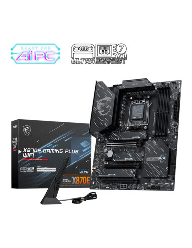Placa base msi mpg x870e gaming plus wifi atx am5 4xddr5