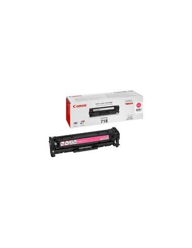 Toner canon 718m magenta 2.900 páginas lbp - 7200cdn - serie mf - 8300