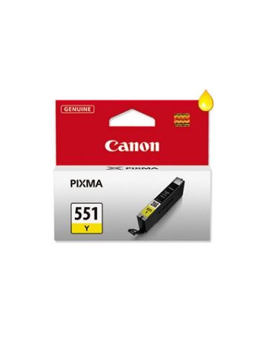 Cartucho tinta canon cli - 551y amarillo mg6350 - mg5450