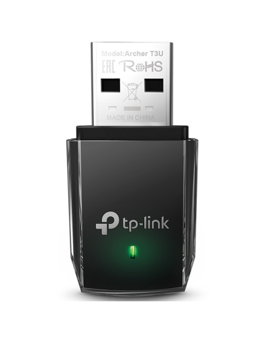 Mini adaptador usb 3.0 dual band wifi ac1300 2.4ghz y 5ghz tp - link