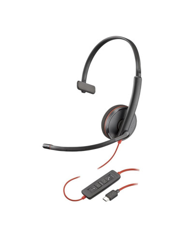 Auriculares poly blackwire 3210 negro