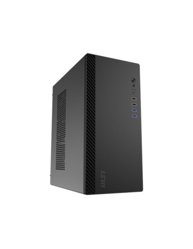 Caja ordenador gaming msi pro shield m100p matx negra