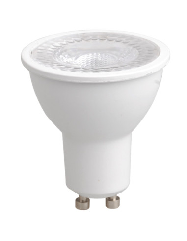 Bombilla led regulable silver electronics dicroica 8w50w -  gu10 -  5000k -  38º -  600 lm -  luz blanca -  a+ -  acabado gris