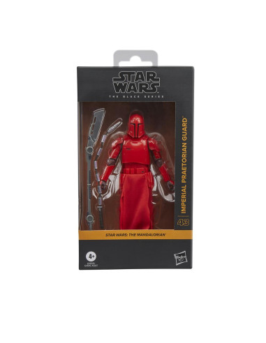 Figura hasbro star wars the mandalorian the black series imperial praetorian guard