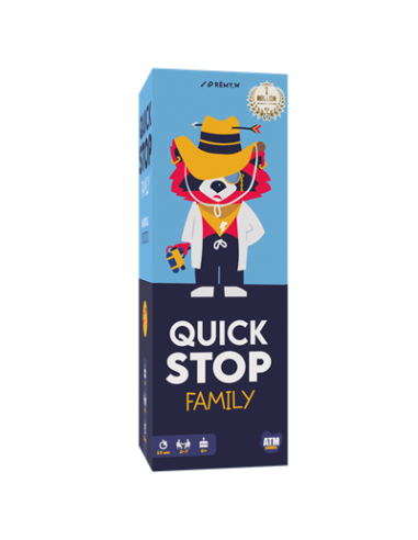 Juego de mesa quick stop family