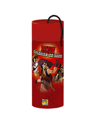 Juego de mesa bang explosion de dados