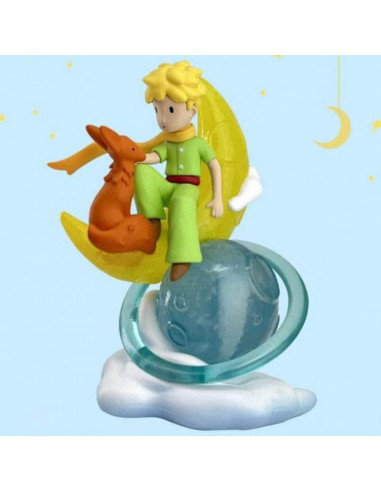 Figura playstoy el principito & el zorro en la luna 8.3cm
