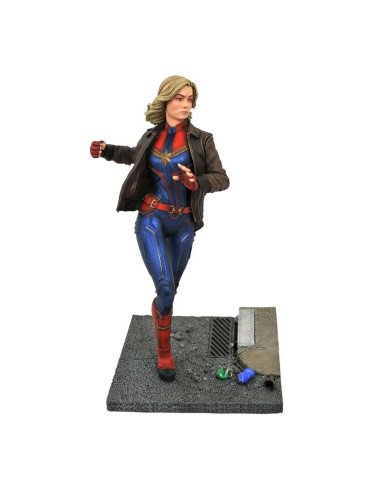 Figura diamond collection marvel capitana marvel estatua resina 28 cm movie premier collection