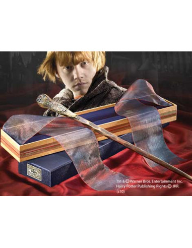 Replica the noble collection harry potter varita de ron weasley