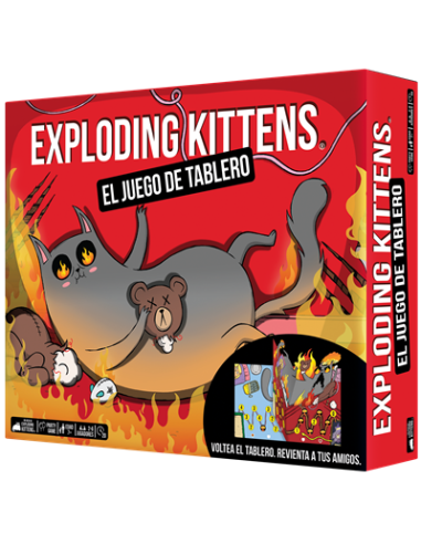 Juego de mesa exploding kittens: el juego de tablero