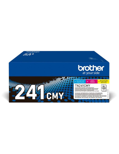 Pack toner brother tn241cmy