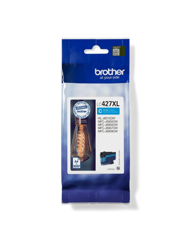 Cartucho tinta canon lc427xlc cian