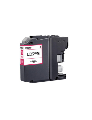 Cartucho tinta brother lc22em magenta