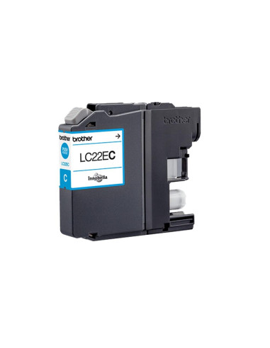 Cartucho tinta brother lc22ec cian