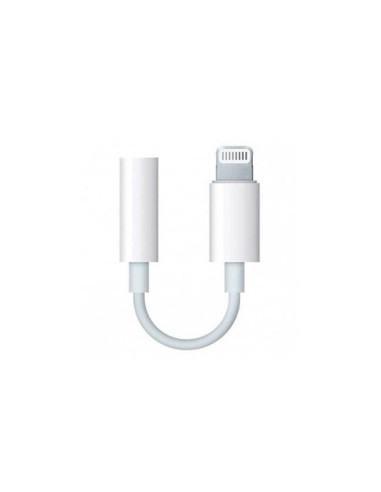 Adaptador apple lightning  a jack 3.5mm macho - hembra