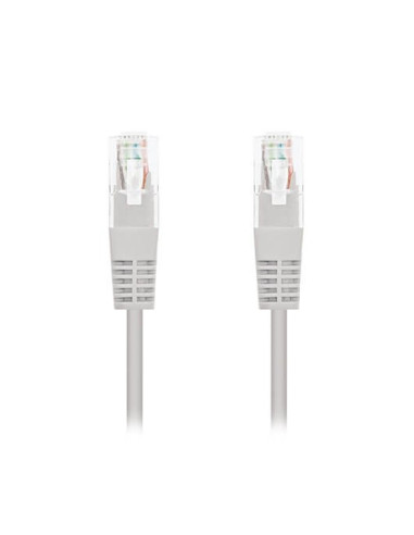 Latiguillo cable red utp cat6 rj45 nanocable 10m gris 10m -  gris