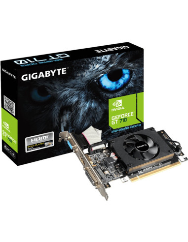 Tarjeta grafica gigabyte gt 710 2gb ddr3