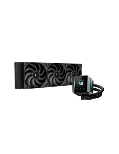 Kit refrigeracion liquida deepcool mystique 360 argb 360mm negro