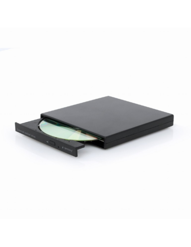 Lector grabador gembird dvdrw externo negro
