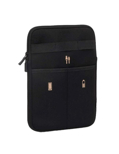 Organizador de viaje rivacase 5617 antishock para tablet 10.1 pulgadas negro