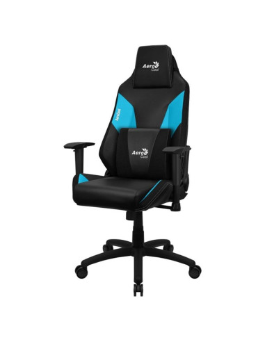 Silla gaming aerocool admiral negra - azul