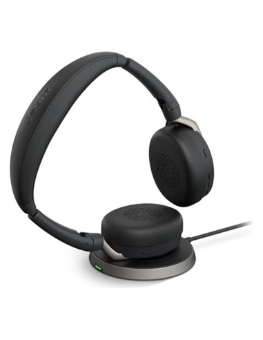 Auriculares jabra evolve2 65 flex ms stereo inalambrico negro