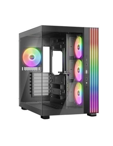 Caja ordenador gaming be quiet! light base 600 lx atx argb vidrio negra