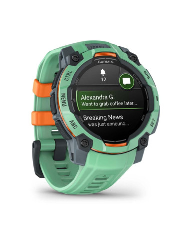 Smartwatch garmin instinct 3 45mm amoled verde correa verde