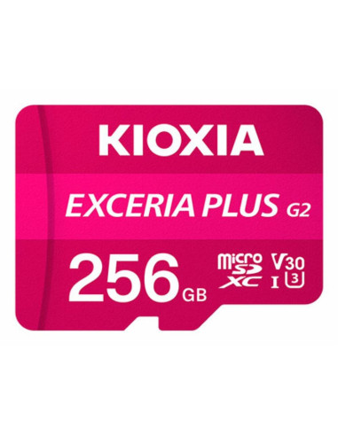 Tarjeta micro sd kioxia 256gb exceria plus g2 w - adaptador